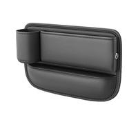 Organisateur console centrale pour voiture Console latérale universelle pour siège de voiture, organisateur d'espace, multifonctionnel, pour conducteur, pour porte-gobelet(Left seat)