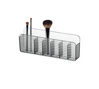 Organisateur cosmétique - Adhésif Cosmetic Making Holder Wall Tray | Playage mural transparent, salle de bain ou bac de rangement de vanité pour l'organisation des rouges à lèvres