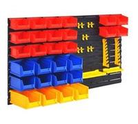 Organisateur d'Outils de Garage Mural Boîte Stockage Etagères Rangement vidaXL
