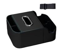 Organisateur D'accoudoir De Voiture - Boîte À Mouchoirs En Cuir PU Avec Porte-gobelet, Extension De Console Centrale Multifonctionnelle, Compartiment De Rangement Universel Pour Téléphone Portable, Ac