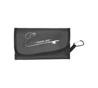 Organisateur d'appâts souples - Pochette en nylon robuste | Classeur étanche de 30 cm avec manches transparentes, étui de rangement pliable durable pour pêche à la traîne, sac à leurres pour bateau à