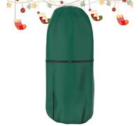 Organisateur d'arbre de Noël, couverture d'arbre de Noël résistante,Couverture verticale d'arbres artificiels - Sac réglable anti-poussière anti-déchirure pour ranger les décorations festives