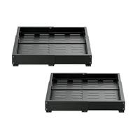 Organisateur d'armoire d'angle aveugle - Système de glissière de pneu, étagère de rangement de cuisine, étagère d'angle à glissement lisse, cadre en métal durable | Solution de traction à gauche peu e