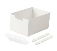 Organisateur D'armoire Extractible, Tiroir Coulissant, étagères de Rangement, Conteneur de Rangement, Tiroirs Extractibles pour Placard de Cuisine, GA, 31,5 cm x 21,5 cm x 15 cm