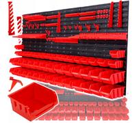 Organisateur D'Atelier Tableau Mural 170×78 Cm 22 Boîtes Porte-Clés Crochets