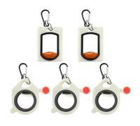 Organisateur D'Attaches De Câble Rond 3 Pièces Et Organisateur D'Attaches De Câble Rectangulaire 2 Pièces, Organisateur D'Attaches De Câble Portable, Accessoires De Rangement D'Attaches De Câble