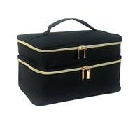 Organisateur de à double couches - Étui de stockage d'artisanat étanche, sac d'alimentation de grande capacité | Boîte à fermeture éclair à deux voies avec plusieurs poches pour kits à aiguill