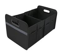 Organisateur De Bagage SUV | Boîte D'organisation De Charge De 55L En Tissu Oxford Pour Voitures | Organisateur De Bagage Pliable | Convient Pour Berline Van Minivan Camion Et Véhicules