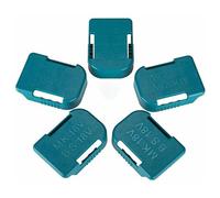 Organisateur de batterie lithium-ion 18 V, double usage : couvercle anti-poussière et fixation murale pour un rangement sécurisé, station