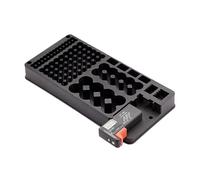 Organisateur De Batterie, Organisateur Imperméable À 116 Fois, Boîte De Stockage De Batterie Compacte Pour D C AA AAA 9V MAISON Utilisation Des Appareils Électriques Sur Le Lieu De Travail