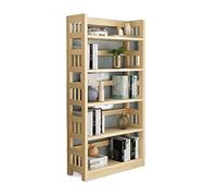 Organisateur de bibliothèque indépendante Étagère intérieure à 5 couches Porte-fichiers du sol au plafond Rack de rangement adapté pour le salon, l'étude, le bureau, le présentoir (taille : 80 cm) ()