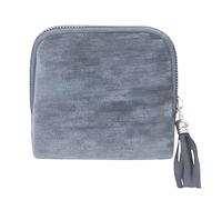 Organisateur de bijoux de voyage, avec fermeture éclair, 11 x 13,5 x 3 cm, étui pour bagues, colliers, bracelets, boîte à bijoux portable, pratique à transporter, pour les vacances en croisière, les w