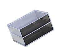 Organisateur de bijoux en plastique pour ongles - Pinceaux d'art - Boîte de rangement pour manucure - Boîte de rangement pour vernis à ongles