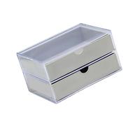 Organisateur de bijoux en plastique pour ongles - Pinceaux d'art - Boîte de rangement pour manucure - Boîte de rangement pour vernis à ongles