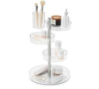Organisateur de bijoux Pirouette, rotatif, blanc