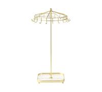 Organisateur de Bijoux Support | Stockage Esthétique Rotatif - Organisateur de Bijoux en Métal Rotatif | pour Boucles d'Oreille Bracelet Bague Accessoires de Mode Femmes Filles Maison Coiffeuse Chambr