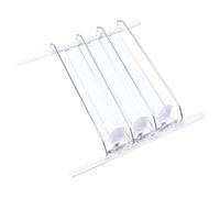 Organisateur de boissons réglable de 38 cm pour réfrigérateur, distributeur de canettes de soda à auto-poussée pour canettes et bouteilles de 12 oz, 16 oz, 20 oz, support de boisso (Blanche)