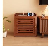 Organisateur de boîte de routeur à Double Couche pour Le Modem WiFi et la Bande de Puissance, Support de Gestion de câble ventilé, Armoire cachée compacte pour Le Bureau, Chambre à Coucher, Salon
