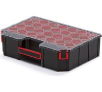 organisateur de boîtes haut avec boîtes 39x28,4x10,5cm TAGER KTG403010B-S429 noir Kistenberg