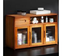 Organisateur De Bureau - Organiseur De Bureau Extensible, Étagère De Comptoir Autoportante, Petit Buffet De Garde-manger Avec Tiroirs, Armoires De Rangement À Portes Ouvertes(B,62*23*39cm)