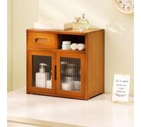 Organisateur De Bureau - Organiseur De Bureau Extensible, Étagère De Comptoir Autoportante, Petit Buffet De Garde-manger Avec Tiroirs, Armoires De Rangement À Portes Ouvertes(B,42*23*39cm)