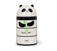 Organisateur de bureau panda noir et blanc TU