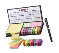 Organisateur de bureau professionnel avec intégration calendrier et note de bâton pour une gestion efficace des rappels et des notes. Bloc-notes calendrier écriture