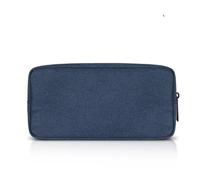 Organisateur de câble de Chargement Sac de Disque Dur Accessoires électroniques Étui de Rangement for Chargeur, adaptateurs ou Nintendo Organisateur De CâBles(Deep Blue L)