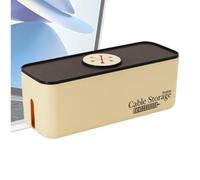 Organisateur de câble de chargeur, boîte de stockage à douille | Organisateur de socket métallique | Accessoires de bureau, cas de stockage de chargeur antidérapant pour le bureau de la salle d'étude