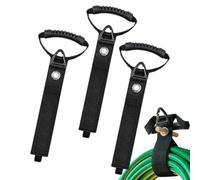 Organisateur de Câble Électrique Pratique | 3 Pièces Sangles de Stockage Enrouleur Renforcées,Outil extensible en nylon pour bricolage et extérieur