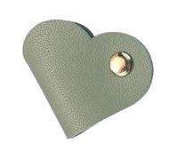 Organisateur De Câble Sculpté De Stockage Pour Casque | Port De Câble En Cuir PU À Coeur, Stockage Compact Pour Câbles De Charge, Manager Câble Polyvalent Pour Le Bureau, À La Maison,