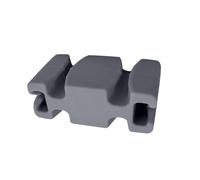 Organisateur De Câbles, Conception Peu Encombrante, 6,4 X 3,5 X 2,5 Cm, Support De Cordon Lesté, Accessoires De Téléphone, Empêche L'emmêlement Et Les Dommages Des Câbles, Pour Bureau, Voyage, Maison,