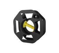 Organisateur de câbles d'alimentation à enroulement rapide avec chambre de sortie intégrée et petit cadre en plastique solide pour bobine de câble industrielle et facile à transporter