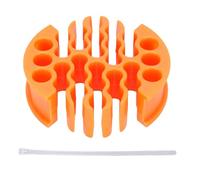 Organisateur de Câbles de Réseau, Outil de Disposition des Câbles Ethernet avec 30 Trous et Une Conception à Faible Frottement pour Cat 5, Cat 5E, Cat 6 Fires Blindés (Fil Cat5)