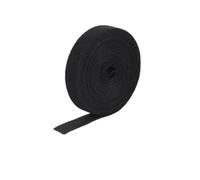 Organisateur de câbles en Nylon, 5 m/rouleau, 10/12/14, 5/20/25mm largeur, gestion l'enrouleur USB, attaches coupées réglables, cordon d'écouteurs(Black,5.0Mx20mm)