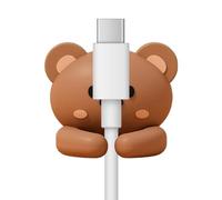 Organisateur de câbles en silicone - Pinces Capbara auto-adhésives, clips pour câbles de moins de 6 mm | Support de bureau pour clés, chargeur, rallonge USB, appareils ménagers, téléphone, mur