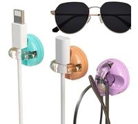 Organisateur de Câbles Magnétique - 3 Pièces Attaches De Câble Universelles Robustes Tournantes - Crochet de Gestion de Câble pour Appareils,Pour Maison Dortoir Bureau Table De Chevet