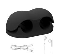 Organisateur de Câbles pour Bureau | Organisateur de Gestion des Câbles en Silicone | Clip Porte-Stylo et Filaire pour Mur, Bureau, Chambre et Cuisine