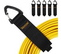 Organisateur de Câbles pour Rangement (6M),Sangles Trilancer Auto-agrippantes pour Attacher aux Murs les Câbles,les Fils,les Corde,les Tuyaux,Organiser la Maison,le Garage ou un Atelier,Design Breveté