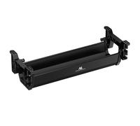 Organisateur de câbles/rallonges Maclean sous Le Bureau, Charge Max. 5kg, Noir, MC-106 B