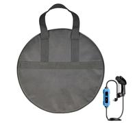 Organisateur de câbles - Sac de Rangement Rond étanche pour câbles, Sac de câble de Chargeur Portable avec poignée | Organisateur d'outils de Voiture pour câbles de Charge pour véhicules électriques
