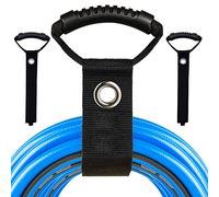 Organisateur de Câbles Sangle de Rangement Lourdes Nylon 3Pièces Attaches de Câble pour Accrocher des Tuyaux ou des Câbles ou Cordons