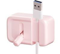 Organisateur de câbles - Support de gestion de câbles auto-adhésif | Serre-câbles magnétiques | Rangement de bureau pour maison, table de chevet, voiture, mur, bureau, câbles téléphoniques