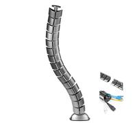 Organisateur de câbles, tuyau de câbles, canal de bureau, deux couleurs