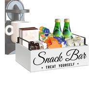 Organisateur de café | Support de condiments de cuisine, organisateur de café et de thé avec poignée pour hôtel, dortoir, maison, salle de pause, table à manger, studio, restaurant