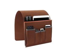 Organisateur de canapé - Organiseur de rangement en feutre pour chaise longue - Multifonctionnel - Accoudoirs - Sac de rangement avec poches pour télécommande, téléphone, tablette, livres, magazines