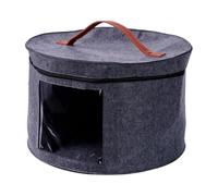 Organisateur de chapeau pop-up - Boîte de rangement de voyage de chapeau | Boîtes rondes de chapeau de voyage | Sac de rangement de chapeau avec couvercle | Conteneur de boîte