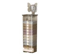 Organisateur De Chaussettes Suspendu - Support De Rangement Mural, Porte-gobelet Multifonction | Diviseur De Tiroir Compact Pour Accessoires De Sous-vêtements De Lingerie, Accessoire De Placard Facile