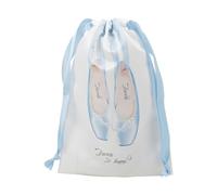 Organisateur de chaussures de ballet - Trousse de rangement en satin lavable de voyage avec protection contre la poussière, porte-accessoires de danse, protection pour garde-robe | Sacs Punt, Bleu
