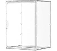 Organisateur De Chaussures en Acrylique, Vitrine Transparente à Assembler Soi-même, Boîte De Rangement De Sac à Main avec Porte Magnétique, Bacs De Rangement en P, A, 33x33x45cm/4piece